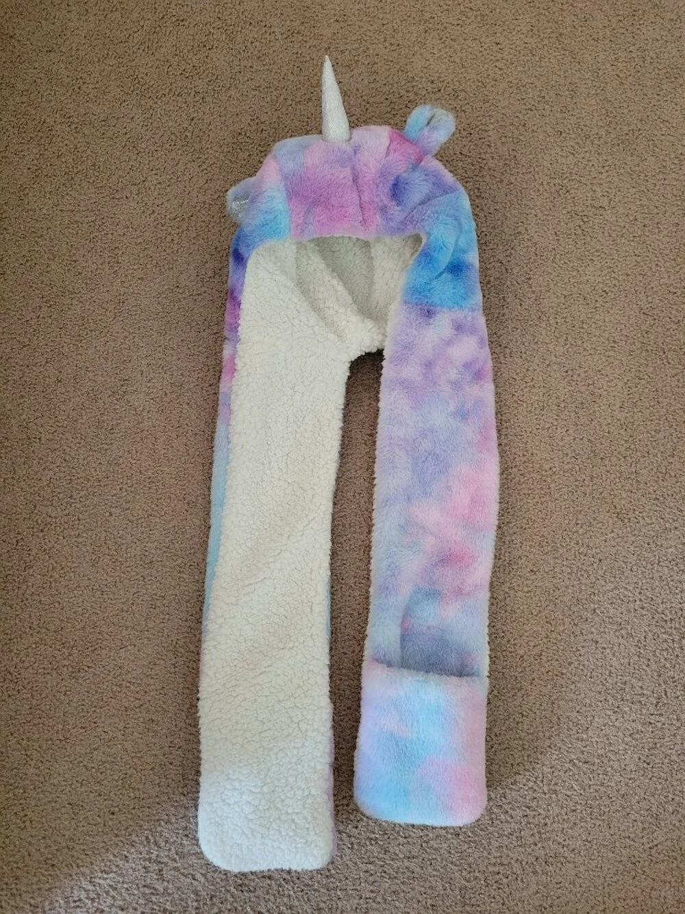 New Girls Hooded Scarf